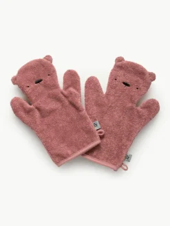 Frottee-Waschhandschuhe Terry, 2 Stück