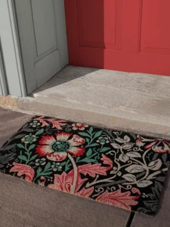 Fußmatte Dianthus mit Blumenmotiv