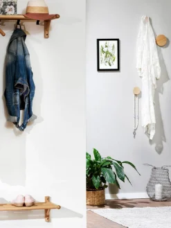 Garderobenleiste Milford aus Eichenholz