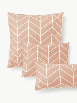 Gemusterter Baumwoll-Kopfkissenbezug Mirja