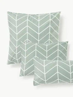 Gemusterter Baumwoll-Kopfkissenbezug Mirja