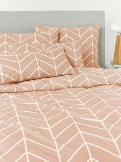 Gemusterter Baumwoll-Kopfkissenbezug Mirja