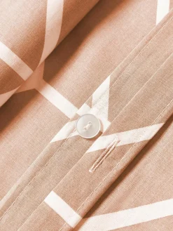 Gemusterter Baumwoll-Kopfkissenbezug Mirja