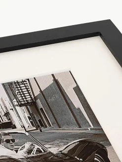 Gerahmte Fotografie Steve McQueen in his Jaguar