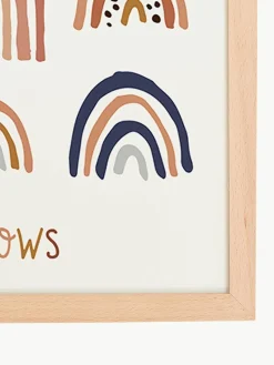 Gerahmter Digitaldruck All the Rainbows