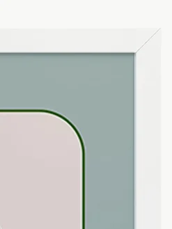 Gerahmter Digitaldruck Lion