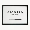Gerahmter Digitaldruck Prada Marfa