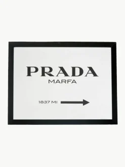 Gerahmter Digitaldruck Prada Marfa
