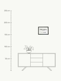 Gerahmter Digitaldruck Prada Marfa