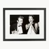 Gerahmter Fotodruck Pier Angeli und James Dean