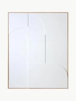 Gerahmtes Relief-Wandbild Amido