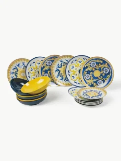 Geschirr-Set Sicilia, 6 Personen (18-tlg.)