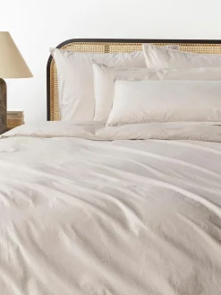 Gewaschener Baumwollperkal-Bettdeckenbezug Debbie