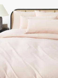 Gewaschener Baumwollperkal-Bettdeckenbezug Debbie