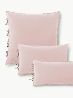 Gewaschener Baumwollperkal-Kopfkissenbezug Leonie