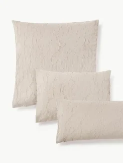 Gewaschener Baumwollperkal-Kopfkissenbezug Leonora