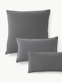 Gewaschener Baumwollperkal-Kopfkissenbezug Debbie