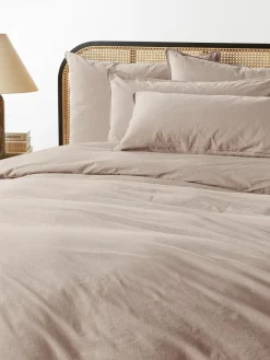 Gewaschener Baumwollperkal-Bettdeckenbezug Debbie