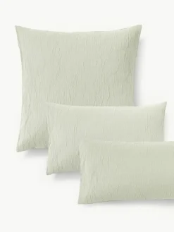 Gewaschener Baumwollperkal-Kopfkissenbezug Leonora