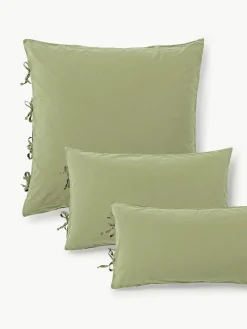 Gewaschener Baumwollperkal-Kopfkissenbezug Leonie