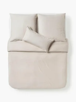 Gewaschener Baumwollperkal-Bettdeckenbezug Debbie