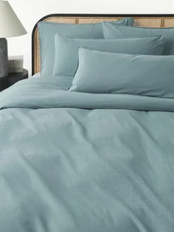 Gewaschener Baumwollperkal-Kopfkissenbezug Debbie