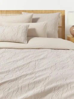 Gewaschener Baumwollperkal-Kopfkissenbezug Leonora