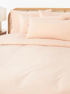 Gewaschener Baumwollperkal-Kopfkissenbezug Leonie