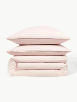 Gewaschener Baumwollperkal-Bettdeckenbezug Debbie