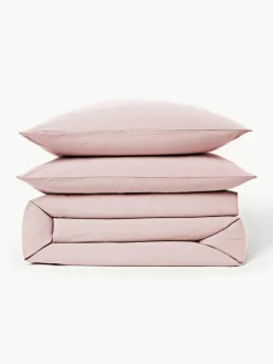 Gewaschener Baumwollperkal-Bettdeckenbezug Leonie