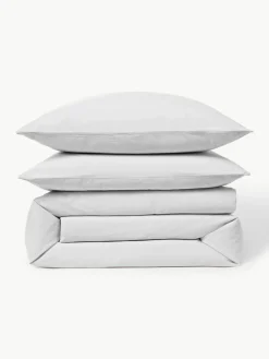 Gewaschener Baumwollperkal-Bettdeckenbezug Leonie