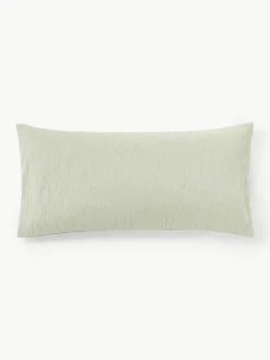 Gewaschener Baumwollperkal-Kopfkissenbezug Leonora