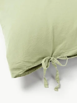 Gewaschener Baumwollperkal-Bettdeckenbezug Leonie