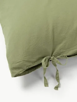 Gewaschener Baumwollperkal-Bettdeckenbezug Leonie