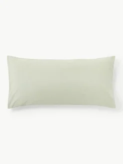 Gewaschener Baumwollperkal-Kopfkissenbezug Leonora