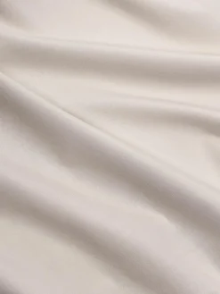 Gewaschener Baumwollperkal-Bettdeckenbezug Louane mit Rüschen