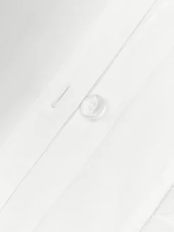 Gewaschener Baumwollperkal-Kopfkissenbezug Louane mit Rüschen