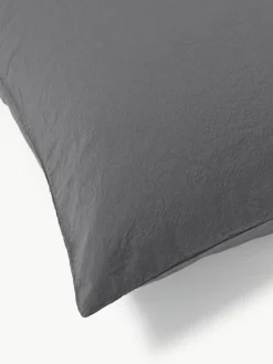 Gewaschener Baumwollperkal-Kopfkissenbezug Leonie