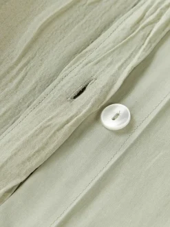 Gewaschener Baumwollperkal-Kopfkissenbezug Leonora