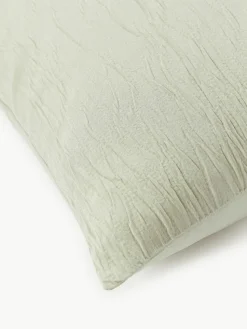 Gewaschener Baumwollperkal-Kopfkissenbezug Leonora
