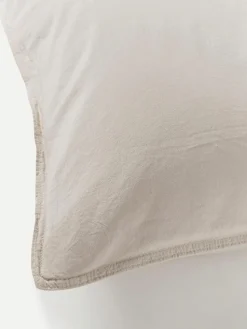 Gewaschener Baumwollperkal-Kopfkissenbezug Debbie