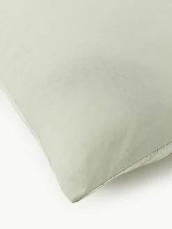 Gewaschener Baumwollperkal-Kopfkissenbezug Leonora