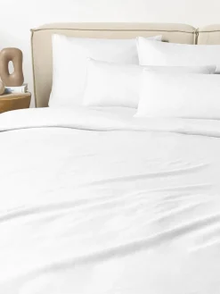 Gewaschener Leinen-Bettdeckenbezug Airy