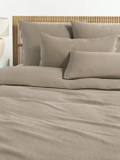 Gewaschener Leinen-Bettdeckenbezug Airy