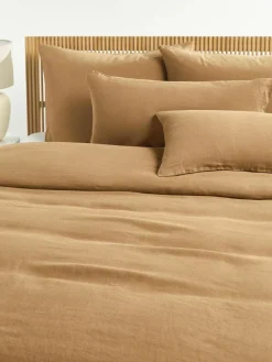 Gewaschener Leinen-Kopfkissenbezug Airy