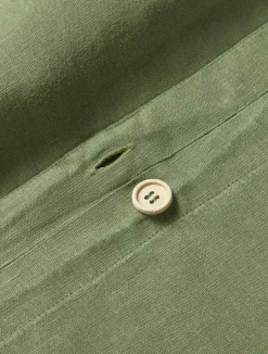 Gewaschener Leinen-Kopfkissenbezug Airy