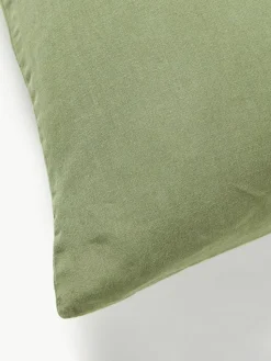 Gewaschener Leinen-Kopfkissenbezug Airy