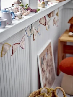 Girlande Celestine aus Baumwolle, 180 cm