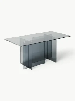 Glas-Esstisch Anouk, 180 x 90 cm