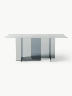 Glas-Esstisch Anouk, 180 x 90 cm